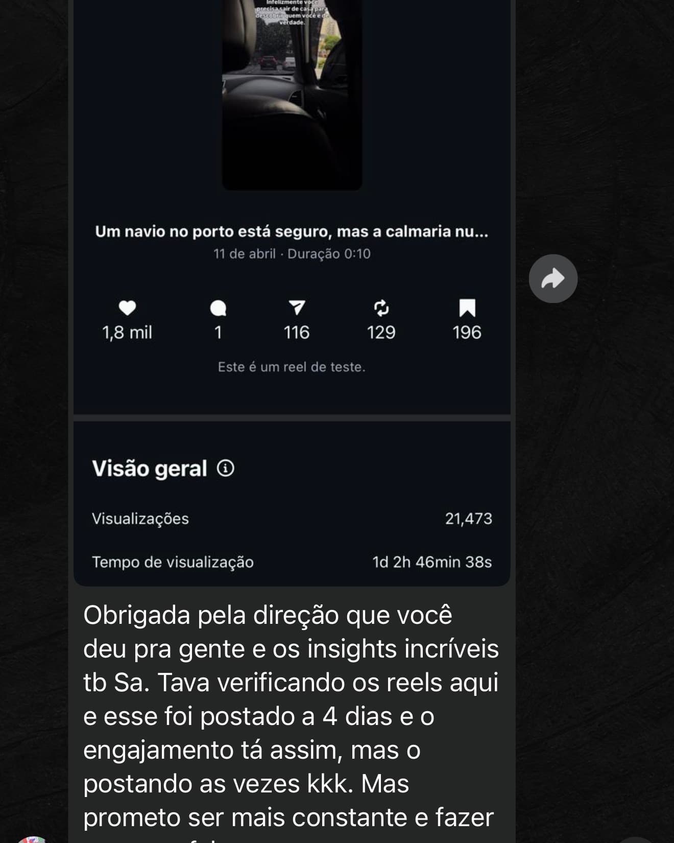 Resultado real de quem aplicou o método